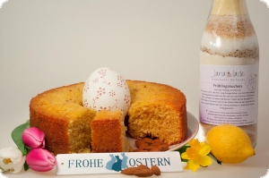 Kuchenbackmischung mit Mandeln u...